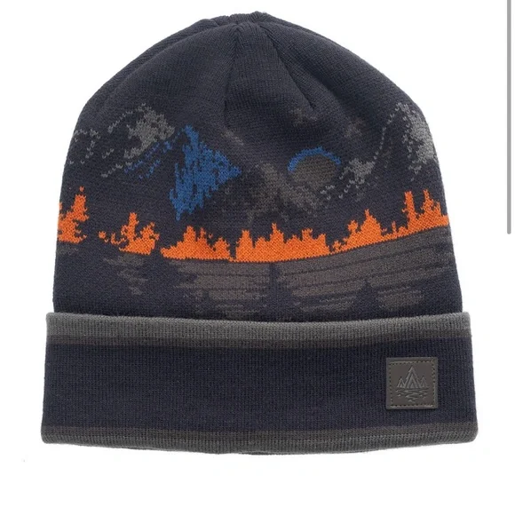 Rainforest Men’s Graphic Beanie Hat - Picture 1 of 3